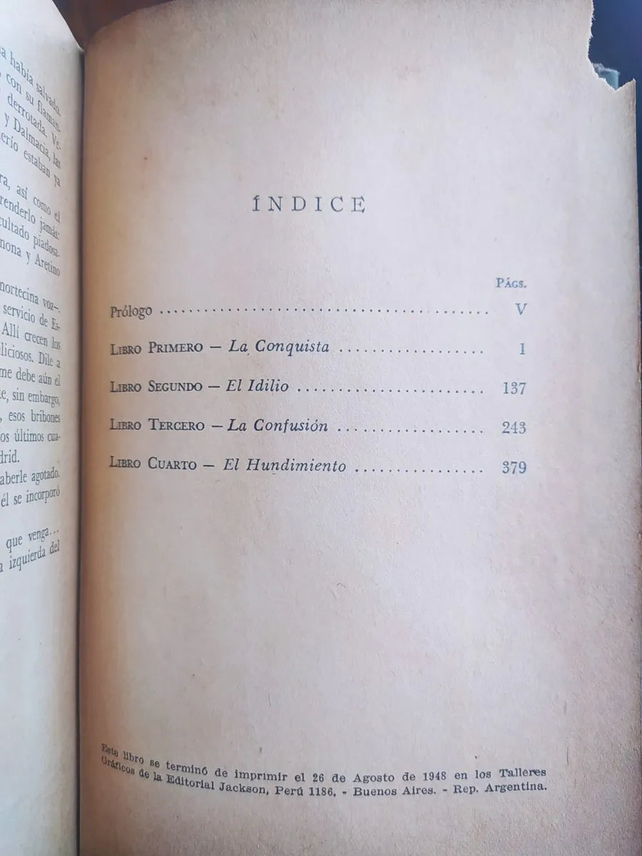 Libro usado en venta: Otelo de Emil Ludwig; editorial Luis de Caralt impreso en 1948 realizamos envios a todo el mundo.2
