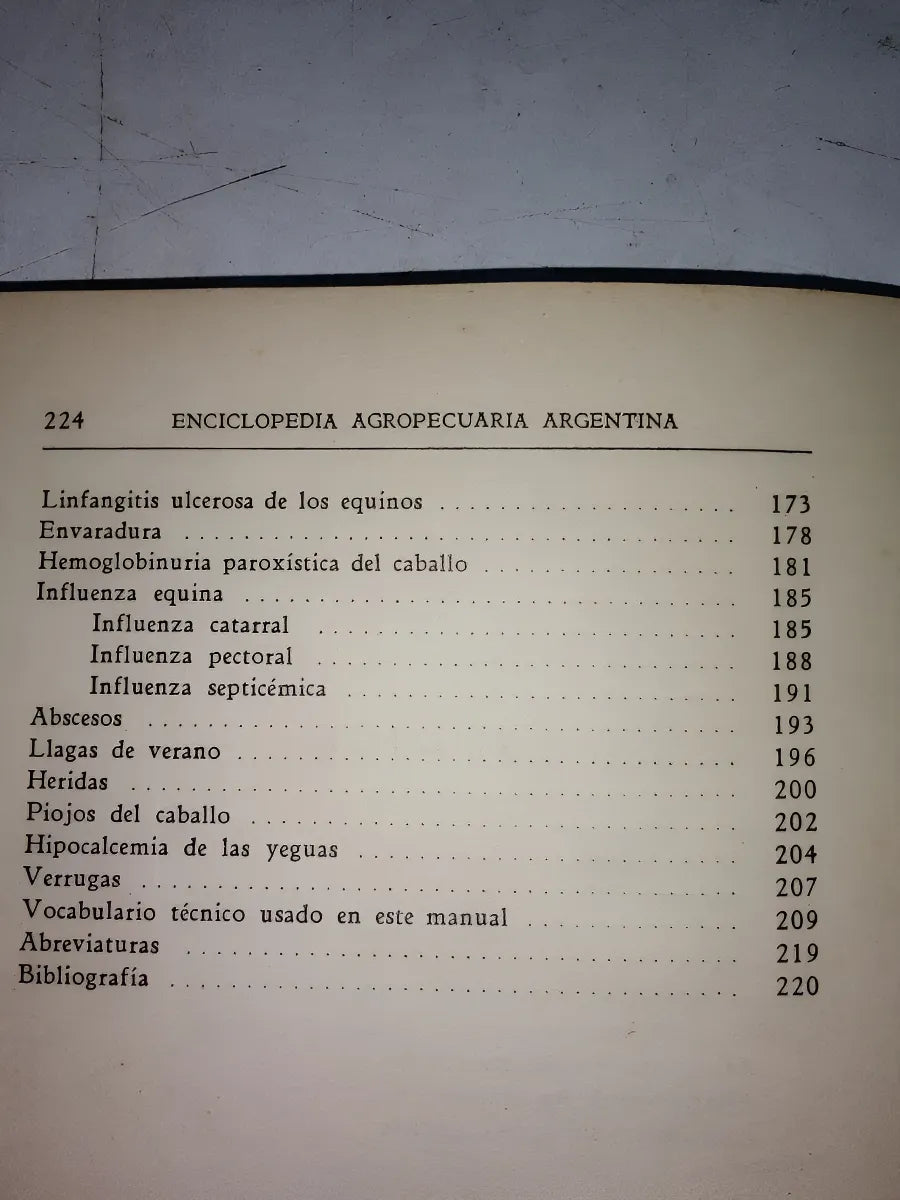 Libro usado en venta: La salud del caballo de Gregorio A. Caro; editorial Sudamericana impreso en 1943 realizamos envios a todo el mundo.2