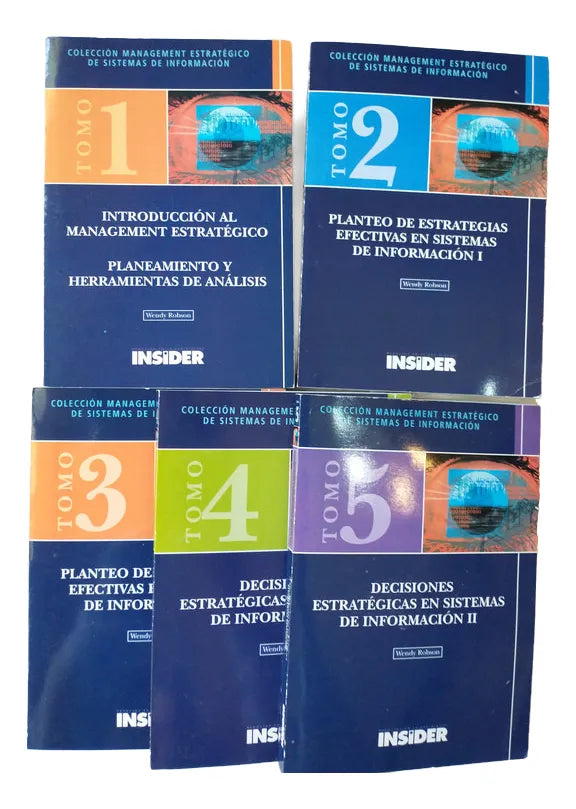 Introduccion al management estrategico (5 tomos) – Wendy Robson – MP – 1999 – Blanda