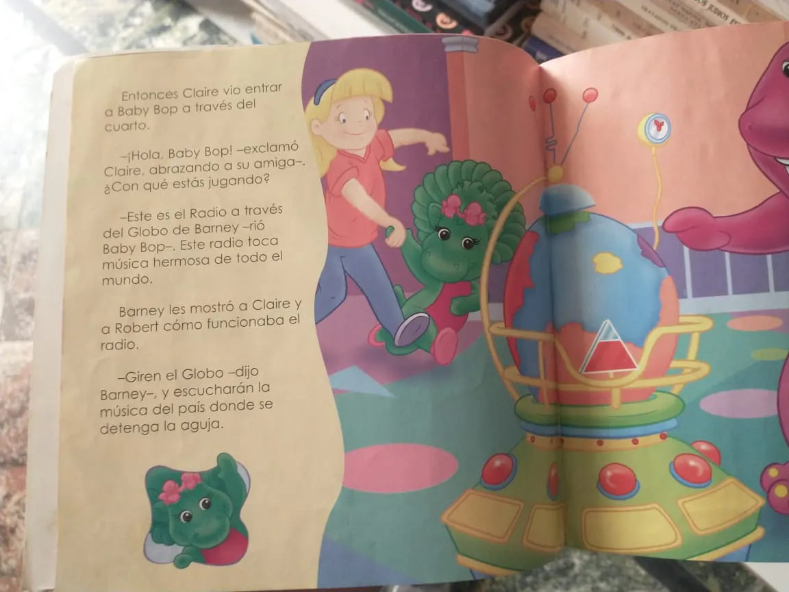 Libro usado en venta: ?Ven a la casa de Barney! de Stephen White; editorial Norma impreso en 2000 realizamos envios a todo el mundo.2