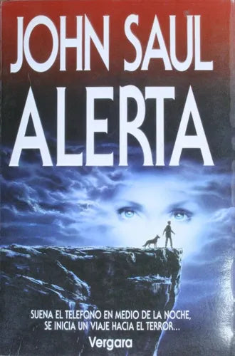 Libro usado en venta: Alerta de John Saul; editorial Javier Vergara impreso en 1994 realizamos envios a todo el mundo.1