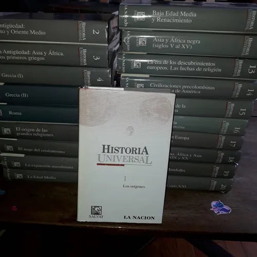 Libro usado en venta: Historia Universal - (20 Tomos); editorial Salvat impreso en 2005 realizamos envios a todo el mundo.1