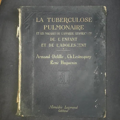 Libro usado en venta: La tuberculose pulmonaire (2 tomos) de Armand-Delille - Ch. Lestocquoy - Rene Huguenin; editorial Amedee Legrand 1.1