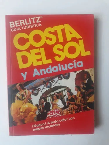 Libro usado en venta: Costa del sol y Andalucia de Berlitz - Guia Turistica; editorial Berlitz impreso en 1976 realizamos envios a todo el mundo.1