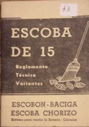 Libro usado en venta: Escoba del 15; realizamos envios a todo el mundo.1