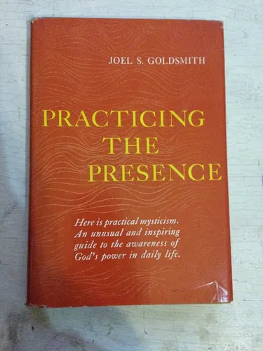 Libro usado en venta: Practicing the presence de Joel S. Goldsmith; editorial HarperCollins impreso en 1986 realizamos envios a todo el mundo.1