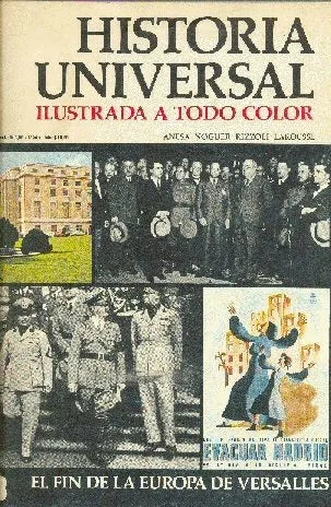 Libro usado en venta: El fin de la europa de Versalles - N? 108 de Historia Universal; editorial Noguer impreso en 1974 envios a todo el mundo.1