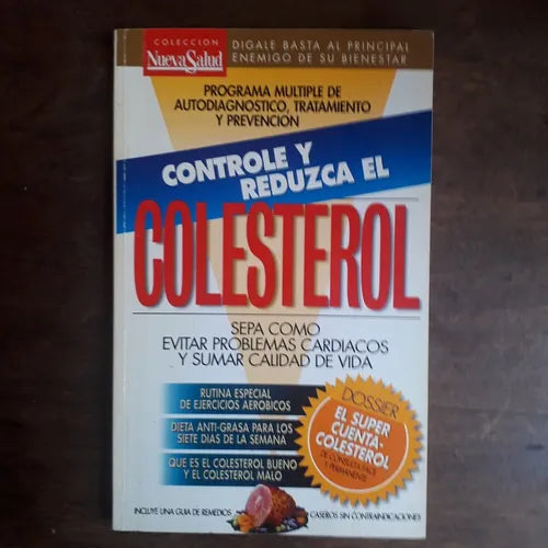 Libro usado en venta: Buena Salud: Controle y reduzca el colesterol de Revista; impreso en 2002 realizamos envios a todo el mundo.1