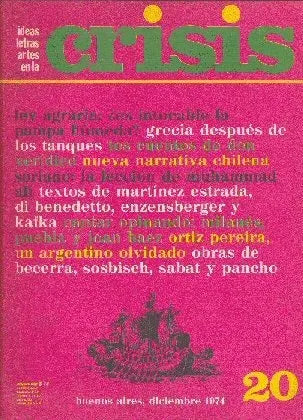 Libro usado en venta: Revista crisis n? 20; editorial Crisis impreso en 1974 realizamos envios a todo el mundo.1
