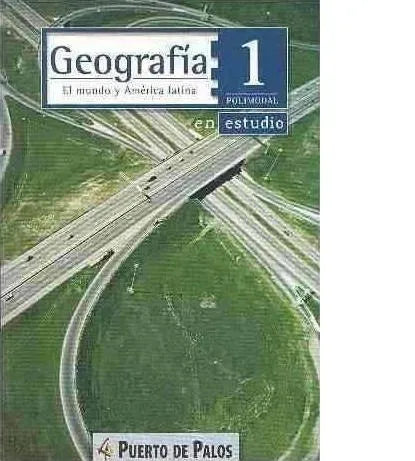 Libro usado en venta: Geografia 1 - El mundo y America Latina; editorial Puerto de Palos impreso en 2006 realizamos envios a todo el mundo.1