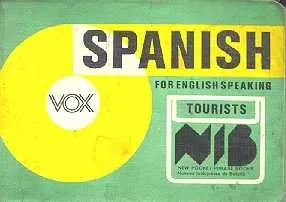 Libro usado en venta: Spanish for english speaking tourists de Diccionario; editorial Biblograf impreso en 1975 realizamos envios a todo el mundo.1