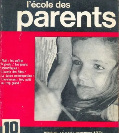 Libro usado en venta: L'ecole des parents; impreso en 1971 realizamos envios a todo el mundo.1