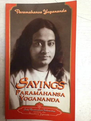 Libro usado en venta: Sayings of Yoga Paramahansa de Paramahansa Yogananda; editorial Self-Realization impreso en 1994 envios a todo el mundo.1