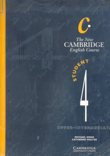 Libro usado en venta: The New Cambridge English Course 4 Student de Michael Swan; editorial Cambridge University Press impreso en 1993.1