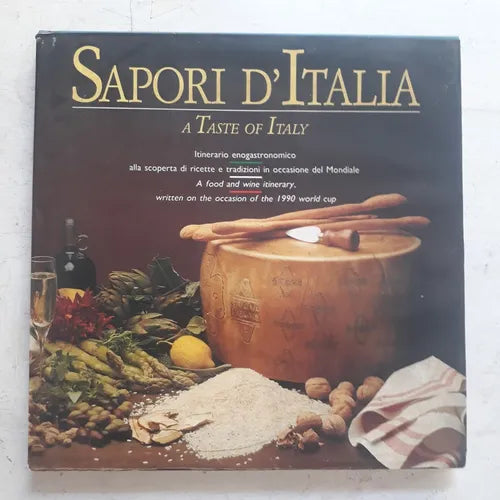 Libro usado en venta: Sapori d'Italia a taste of Italy; editorial Idealibri realizamos envios a todo el mundo.1