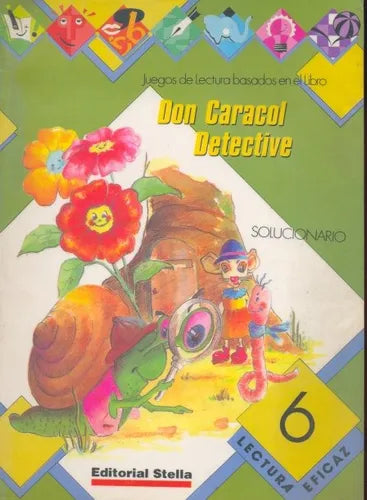 Libro usado en venta: Don caracol detective; editorial Stella impreso en 1993 realizamos envios a todo el mundo.1