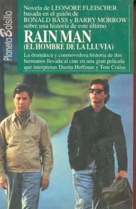 Libro usado en venta: Rain Man (el hombre de la lluvia) de Leonore Fleischer; editorial Planeta impreso en 1992 realizamos envios a todo el mundo.1