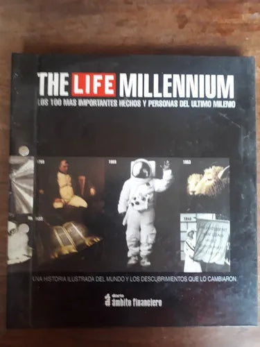 Libro usado en venta: The life Millennium - Los 100 mas importantes hechos y personas del ultimo milenio; editorial Ambito financiero impreso en 1998.1