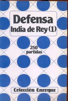 Libro usado en venta: Defensa India de rey (1); editorial Eseuve impreso en 1990 realizamos envios a todo el mundo.1