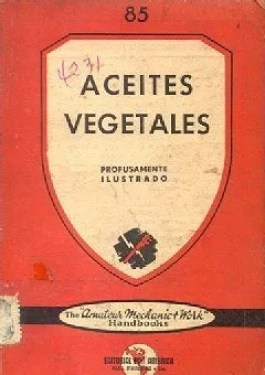 Libro usado en venta: Aceites vegetales de Charles J. Winton; editorial Pan America realizamos envios a todo el mundo.1