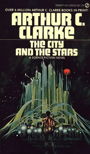 Libro usado en venta: The city and the stars de Arthur C. Clarke; editorial Signet impreso en 1957 realizamos envios a todo el mundo.1