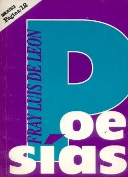 Libro usado en venta: Poesias de Fray Luis de Leon; editorial Pagina 12 realizamos envios a todo el mundo.1