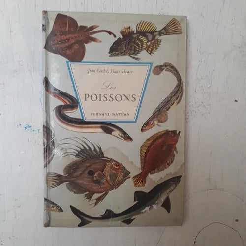 Libro usado en venta: Les Poissons - 64 planches en couleurs de Jean Guibe - Hans Hvass; editorial Fernand Nathan realizamos envios a todo el mundo.1
