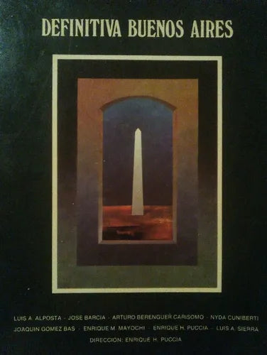 Libro usado en venta: Definitiva Buenos Aires; editorial Indugraf impreso en 1986 realizamos envios a todo el mundo.1