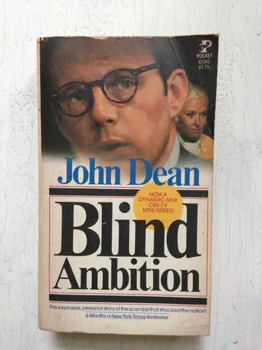 Libro usado en venta: Blind ambition de John Dean; editorial Pocket Book impreso en 1977 realizamos envios a todo el mundo.1
