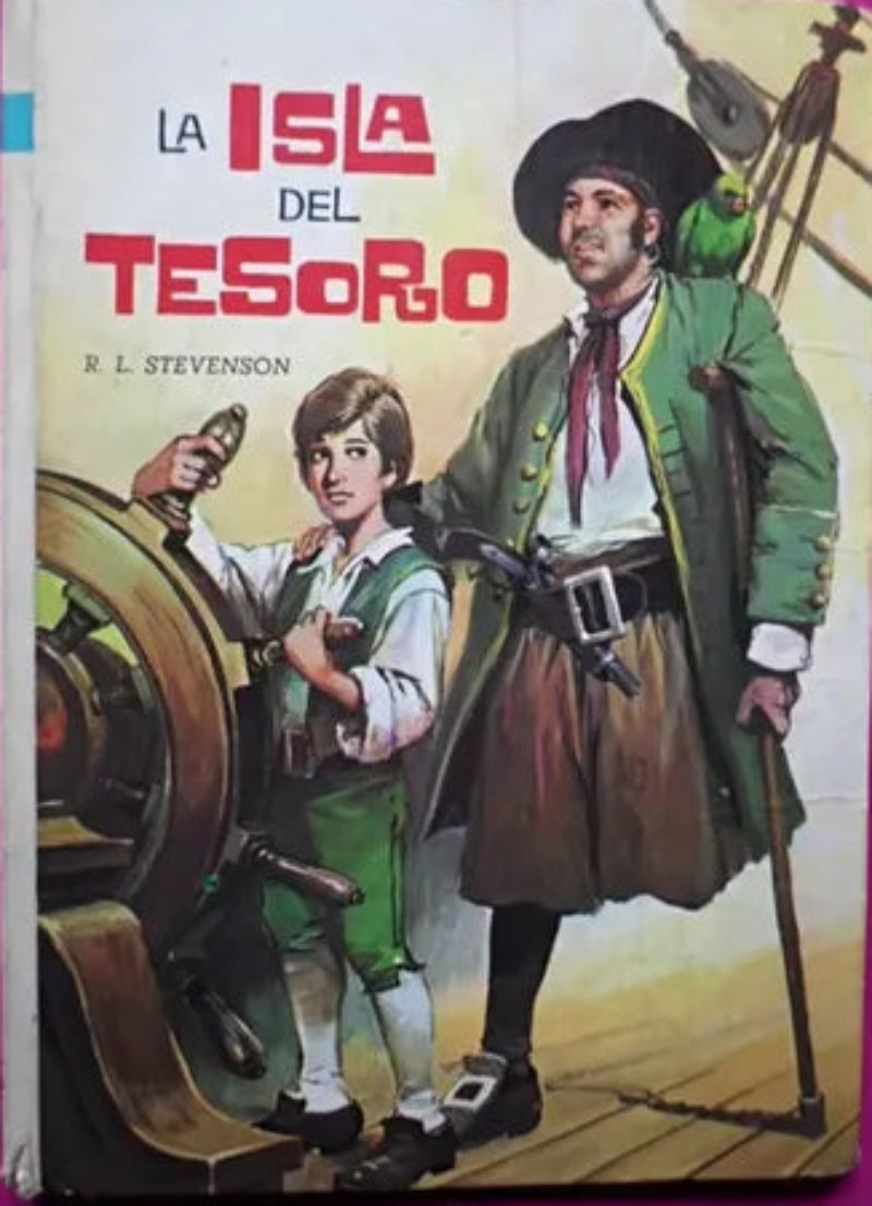 Libro usado en venta: La isla del tesoro de Robert Louis Stevenson; editorial Vasco Americana impreso en 1973 realizamos envios a todo el mundo.1