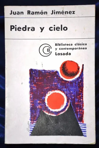 Libro usado en venta: Piedra y cielo de Juan Ramon Jimenez; editorial Losada impreso en 1968 realizamos envios a todo el mundo.1