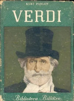 Libro usado en venta: Verdi de Kurt Pahlen; editorial Atlantida impreso en 1958 realizamos envios a todo el mundo.1