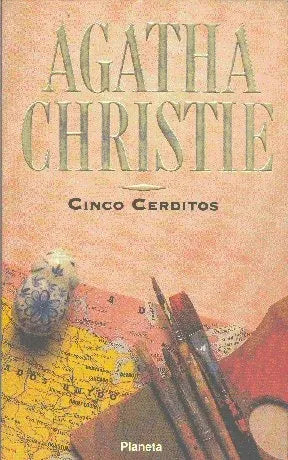 Libro usado en venta: Cinco cerditos de Agatha Christie; editorial Planeta impreso en 1994 realizamos envios a todo el mundo.1