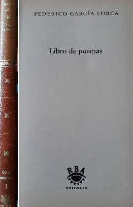 Libro usado en venta: Libro de poemas (Tapa dura) de Federico Garcia Lorca; editorial RBA impreso en 1998 realizamos envios a todo el mundo.1