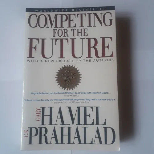 Libro usado en venta: Competing for the future de Gary Hamel - C. K. Prahalad; editorial HBS Press impreso en 1994 realizamos envios a todo el mundo.1