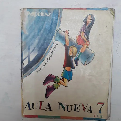 Libro usado en venta: Manual Bonaerense - Aula nueva 7 E.G.B.; editorial Kapelusz impreso en 1997 realizamos envios a todo el mundo.1