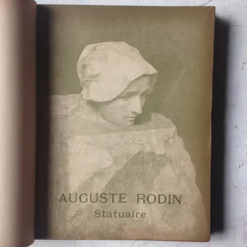 Libro usado en venta: Etudes sur Quelques artistes originaux Auguste Rodin - Statuaire de Leon Maillard; Floury, Libraire impreso en 1899.1