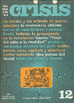 Libro usado en venta: Revista crisis n? 12; editorial Crisis impreso en 1974 realizamos envios a todo el mundo.1