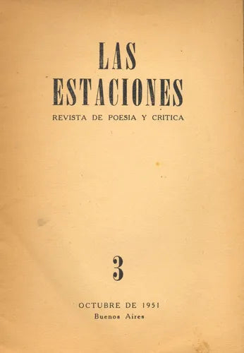 Libro usado en venta: Las Estaciones 3; editorial Buenos Aires impreso en 1951 realizamos envios a todo el mundo.1