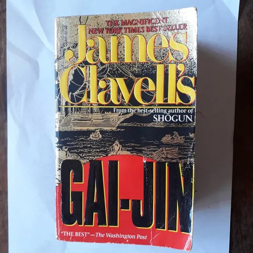 Libro usado en venta: Gai-jin de James Clavell; editorial Dell Book impreso en 1994 realizamos envios a todo el mundo.1