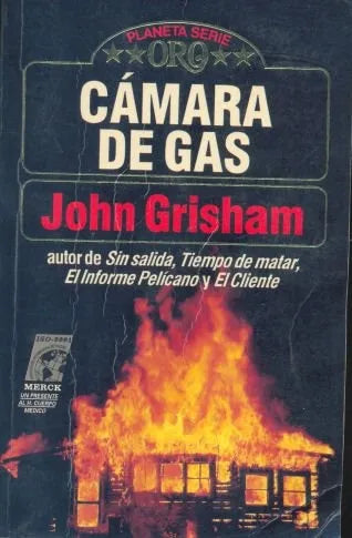 Libro usado en venta: Camara de gas de John Grisham; editorial Planeta impreso en 1997 realizamos envios a todo el mundo.1
