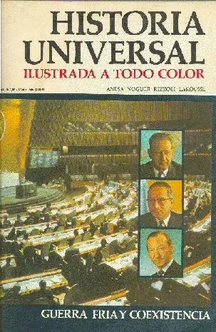 Libro usado en venta: Guerra fria y coexistencia - N? 112 de Historia Universal; editorial Noguer impreso en 1974 realizamos envios a todo el mundo.1