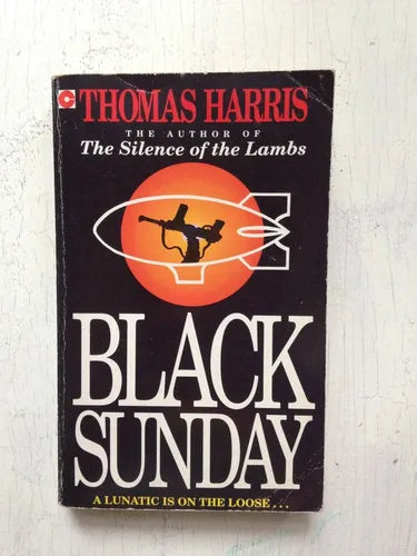 Libro usado en venta: Black Sunday de Thomas Harris; editorial Coronet Books impreso en 1991 realizamos envios a todo el mundo.1