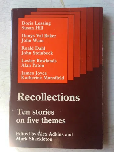 Libro usado en venta: Recollections - Ten stories on five themes de Alex Adkins and Mark Shackleton; editorial Edward Arnold impreso en 1980.1