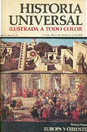Libro usado en venta: Rusia y Prusia: Europa y oriente - N? 72 de Historia Universal; editorial Noguer impreso en 1974 envios a todo el mundo.1