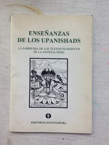 Libro usado en venta: Ense?anzas de los upanishads; editorial Hastinapura impreso en 2005 realizamos envios a todo el mundo.1