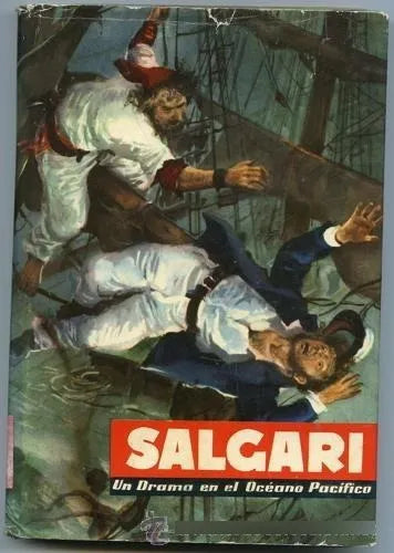 Libro usado en venta: Un drama en el oceano pacifico de Emilio Salgari; editorial Molino impreso en 1957 realizamos envios a todo el mundo.1