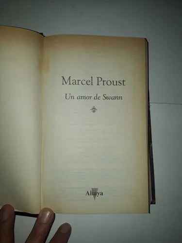 Libro usado en venta: Un amor de Swann de Marcel Proust; editorial Altaya impreso en 1995 realizamos envios a todo el mundo.1