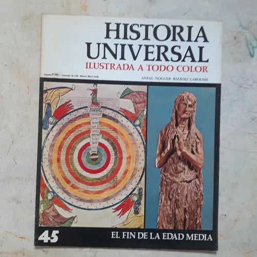 Libro usado en venta: El fin de la edad media N?45 de Historia Universal; editorial Noguer impreso en 1974 realizamos envios a todo el mundo.1