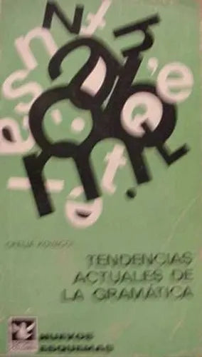 Libro usado en venta: Tendencias actuales de la gramatica de Ofelia Kovacci; editorial Columba impreso en 1966 realizamos envios a todo el mundo.1